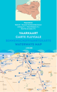 Overzichtskaart vaarwegen België recensie Motorboot