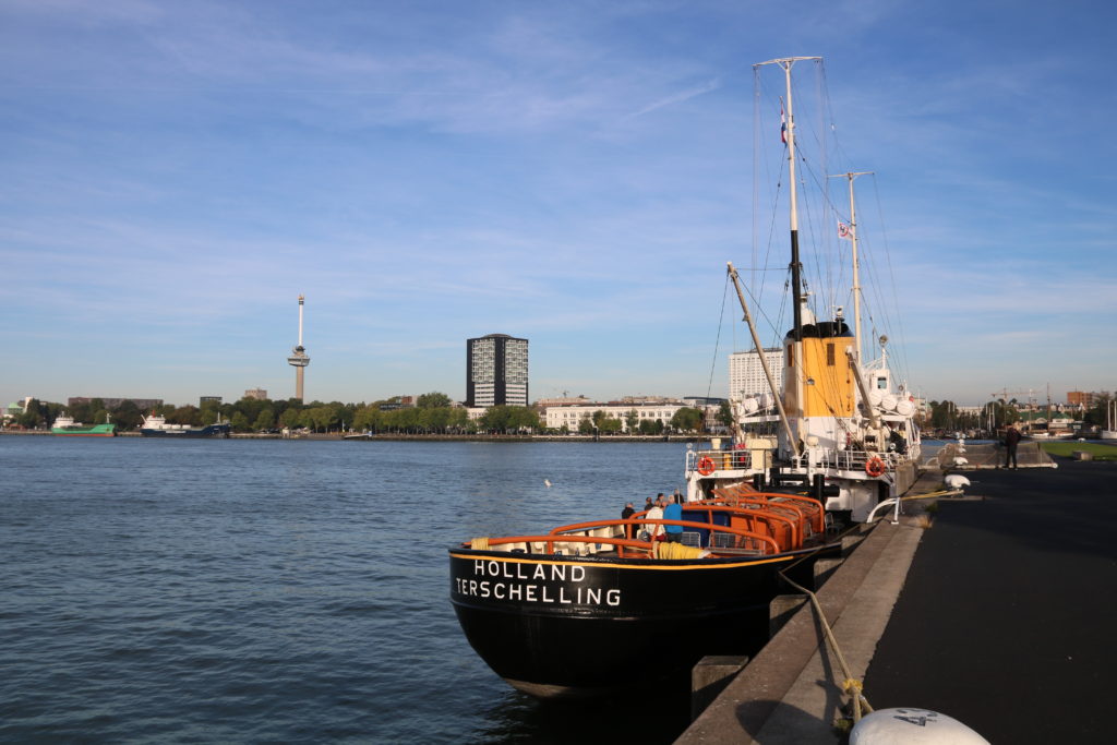 Members mee met Zeesleepboot Holland