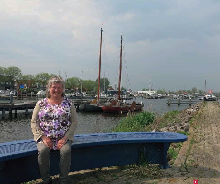 Met de boot door Friesland