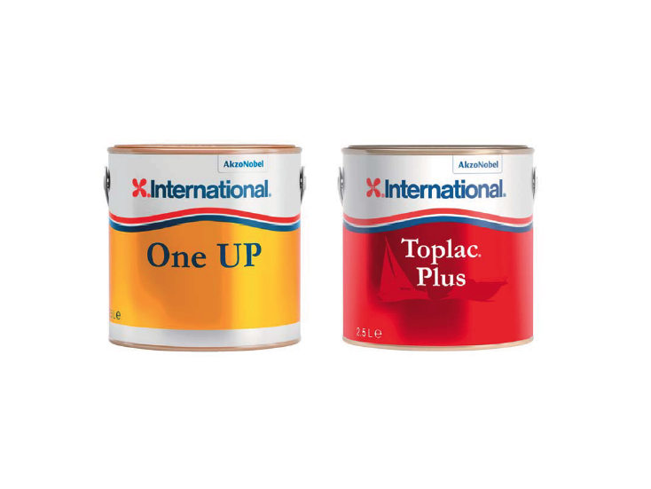 One UP en Toplac Plus van International Paint