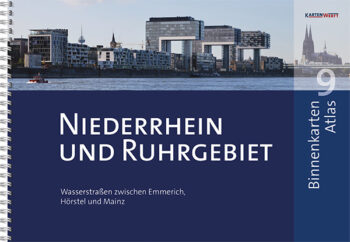 Binnenkaart Atlas 9: Niederrhein und Ruhrgebiet
